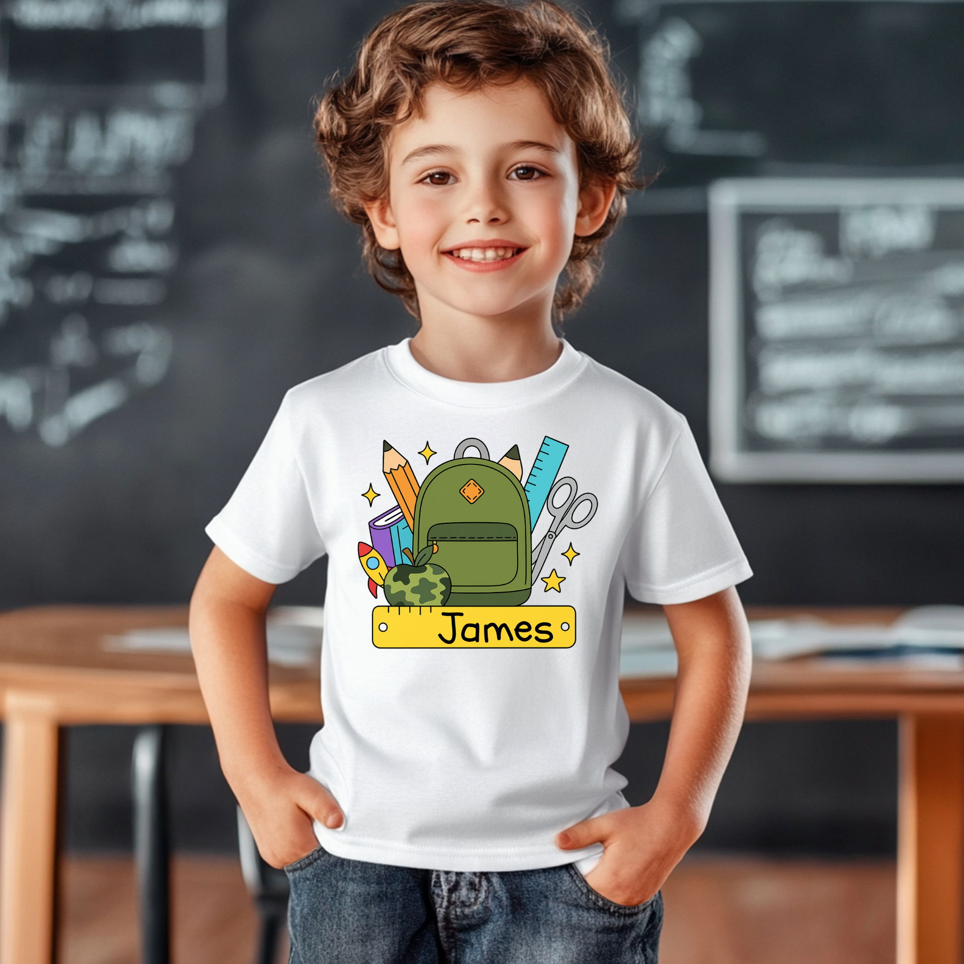 Custom Camo Back to School